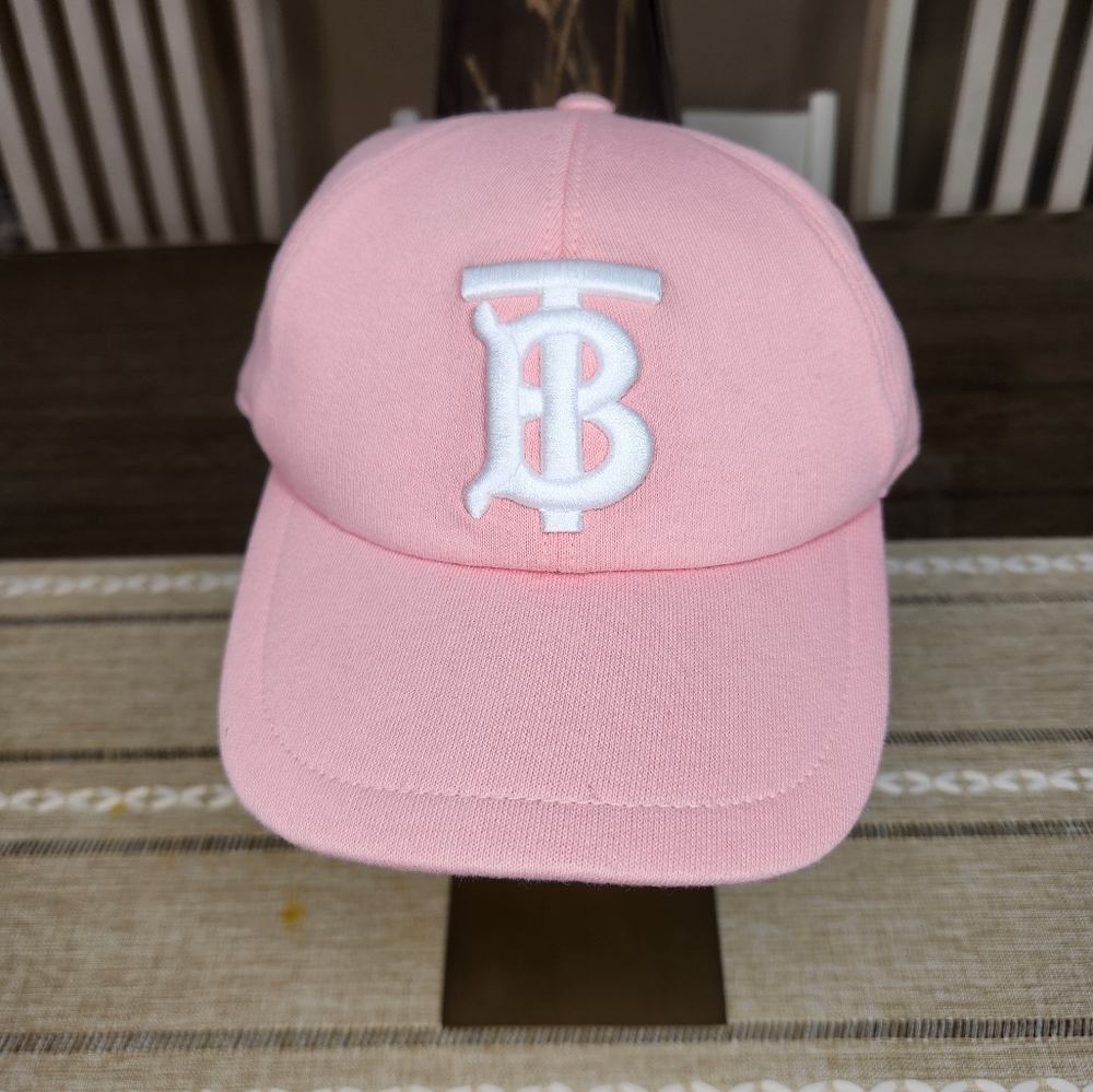 Burberry Pink Logo Baseball Cap